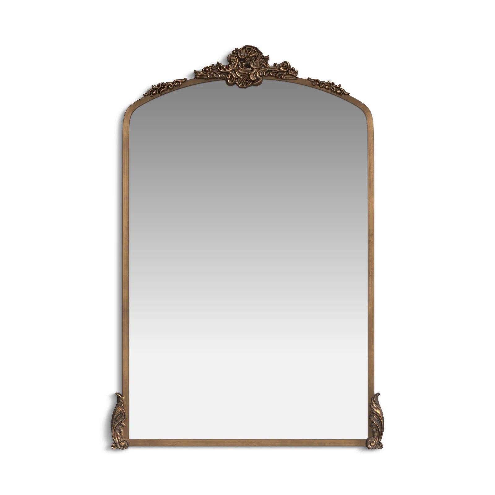 Aticus Metal Flat Wall Mirror | Wayfair North America