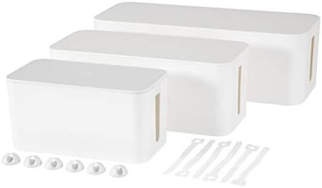 Cable Management Box - Cable Organizer Box Home Tool, Power Strip Cover, Baby Proof & Pets Electr... | Amazon (US)