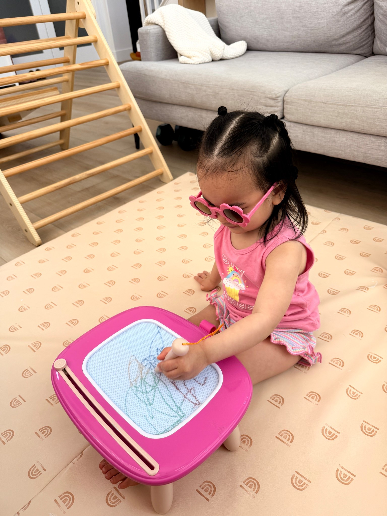 play time and her fave sunnies 🕶️ #toddlerfinds #toddlertoys #toys 

#LTKSummerEdit #LTKKids #LTKBaby