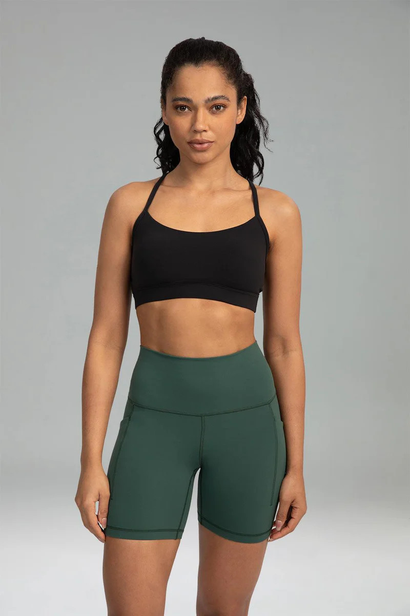 Dreamlux Y Back Padded Sports Bra | Colorfulkoala