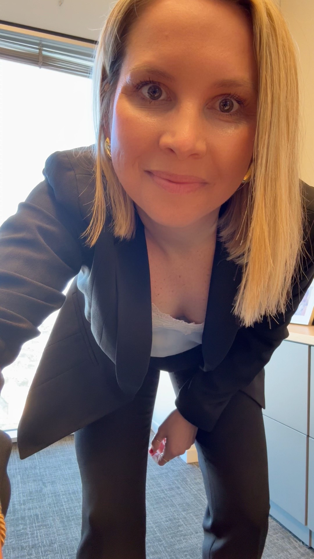 Today’s ootd for the courthouse 
Size 4 pants, size 6 blazer 

Working moms, over 40, workwear, business professional, Nordstrom 

#LTKOver40 #LTKWorkwear #LTKootd