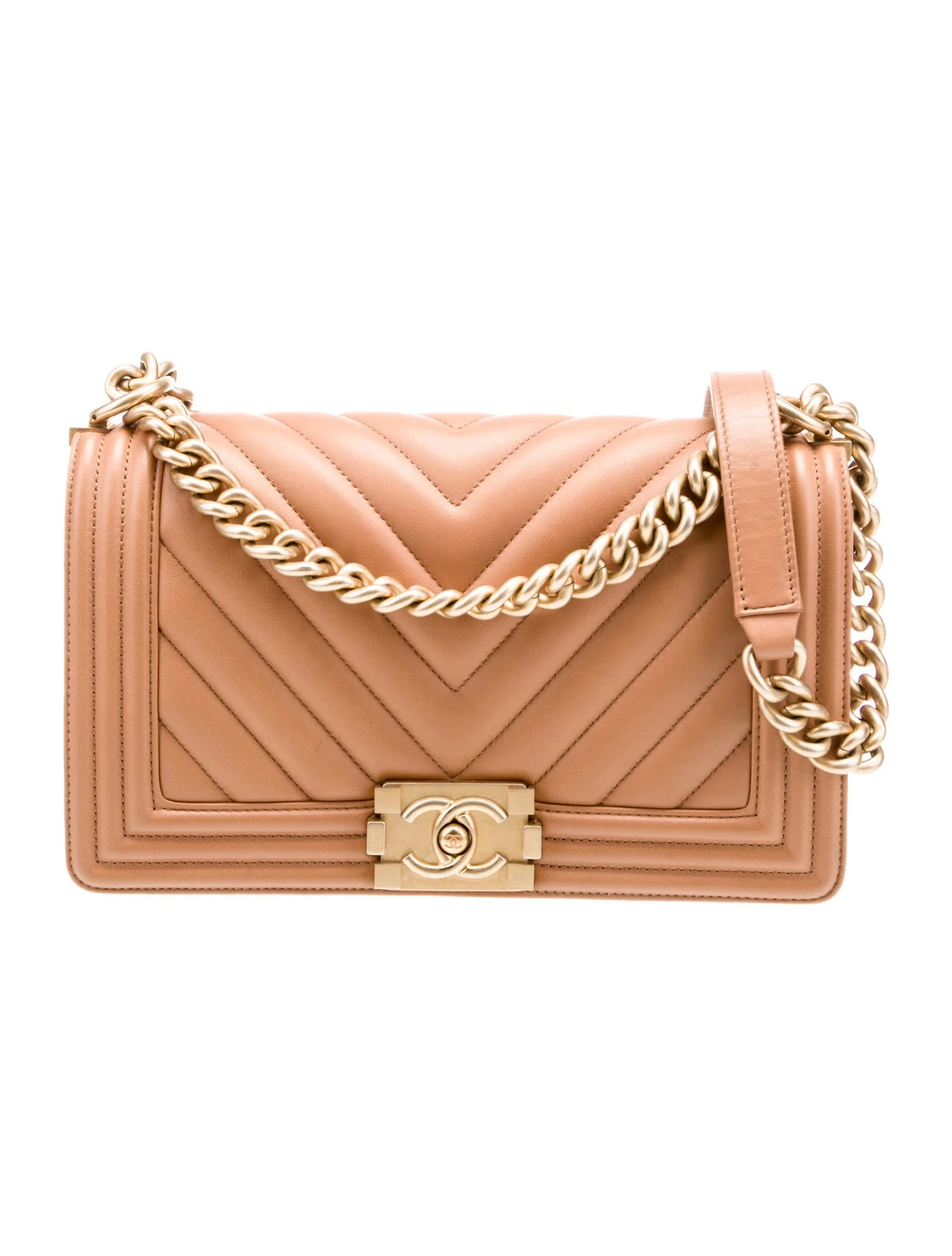 Medium Chevron Boy Bag | The RealReal