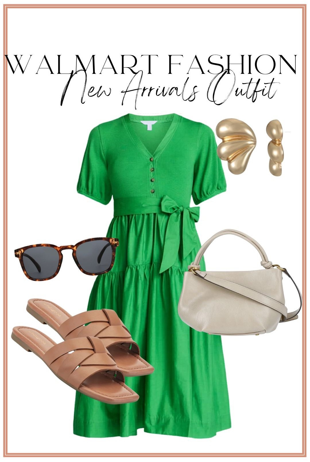 This Kelly green dress just hit and I cannot get over how elevated it looks 💚 the mixed media detail + tie waist gives it that boutique feel without the boutique price.

It’s the kind of throw-on-and-go dress that instantly makes you feel put together 🙌 perfect for spring events, church, brunch, or even vacation nights!

I have a feeling this one is going to sell FAST 🔥

#walmartfashion #walmartnewarrivals #springdress #midi dress #green dress #affordablestyle #momoutfits #elevatedbasics #springstyle #dressseason #outfitideas #styleonabudget

#LTKootd #LTKPetite