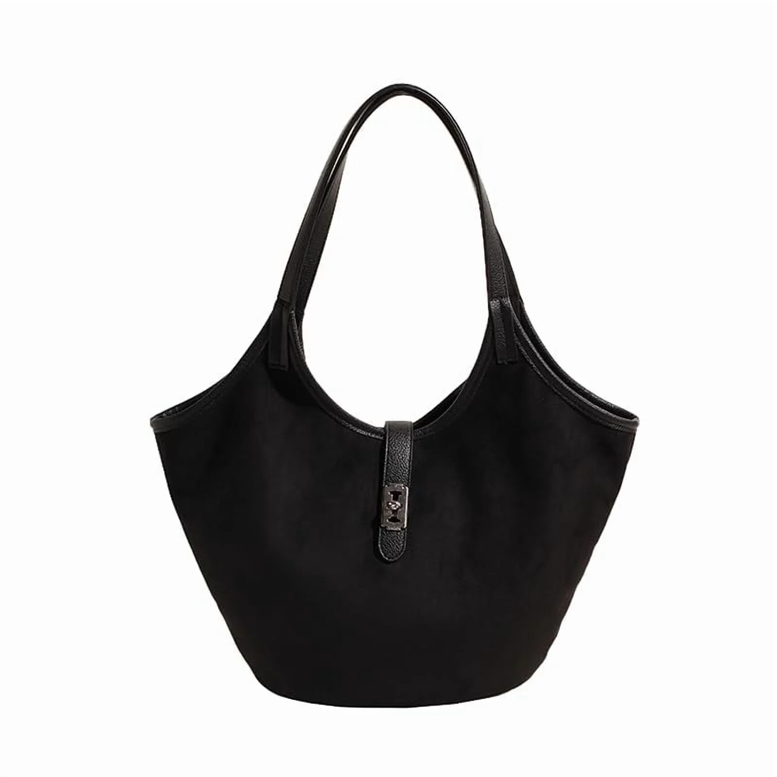 WLH定制 Tote Bags Suede Bag for Women Fall Hobo Bag Bucket Tote Bag Work Hobo Handbags Scoop Ne... | Walmart (US)