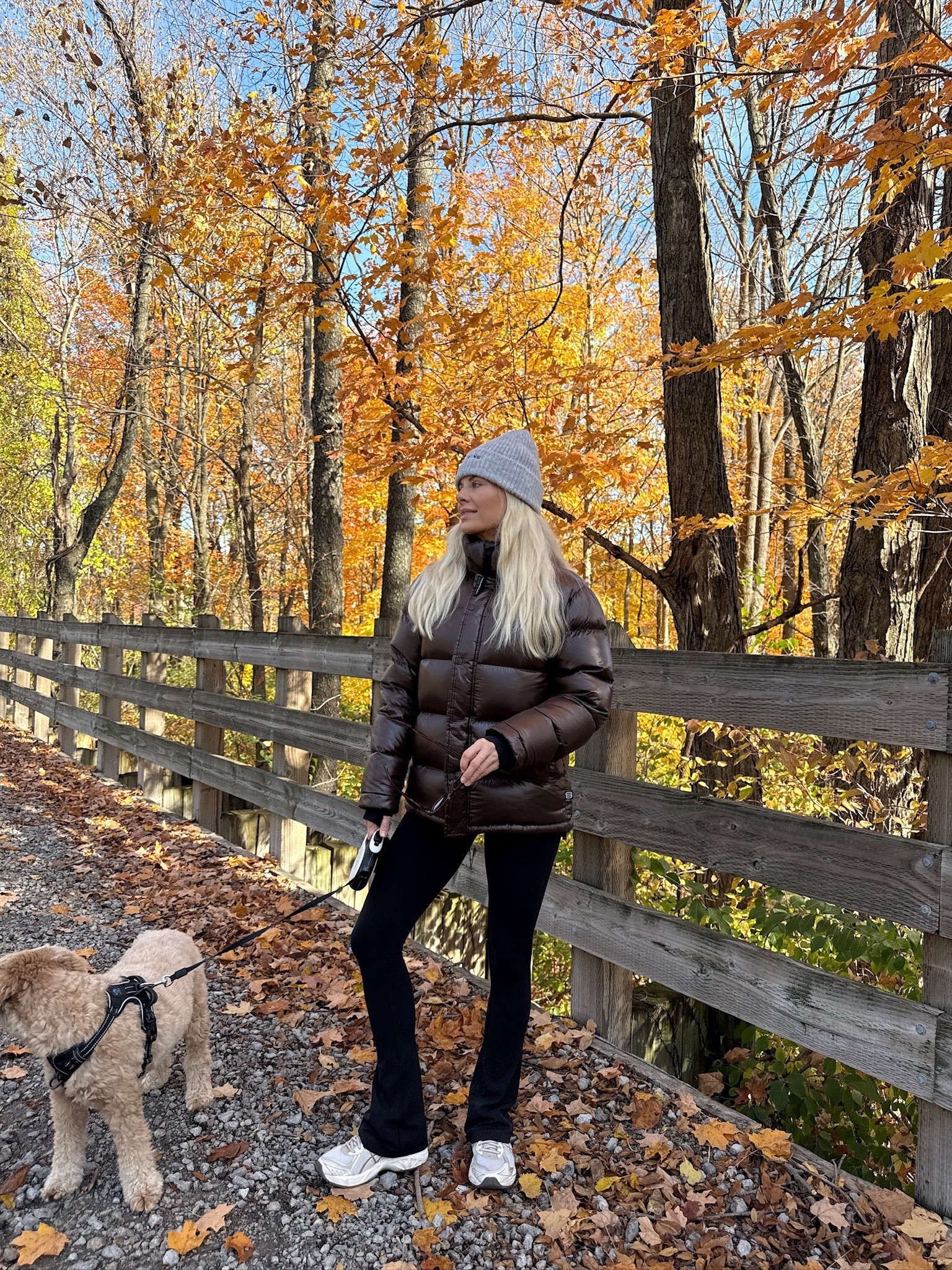 Wearing a small in jacket, size 4 in flared leggings, sneakers are true to size (linking similar colors)

Fall outfit, fall walk, fall workout, hiking outfit

#kathleenpost #fallfashion

#LTKActive #LTKStyleTip