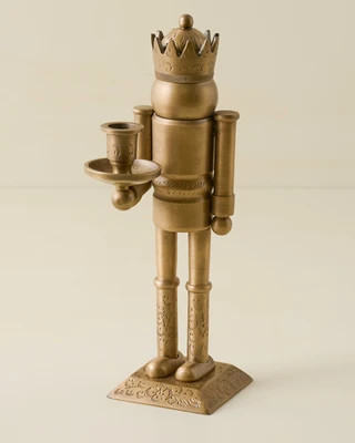 Etched Brass Nutcracker | Magnolia