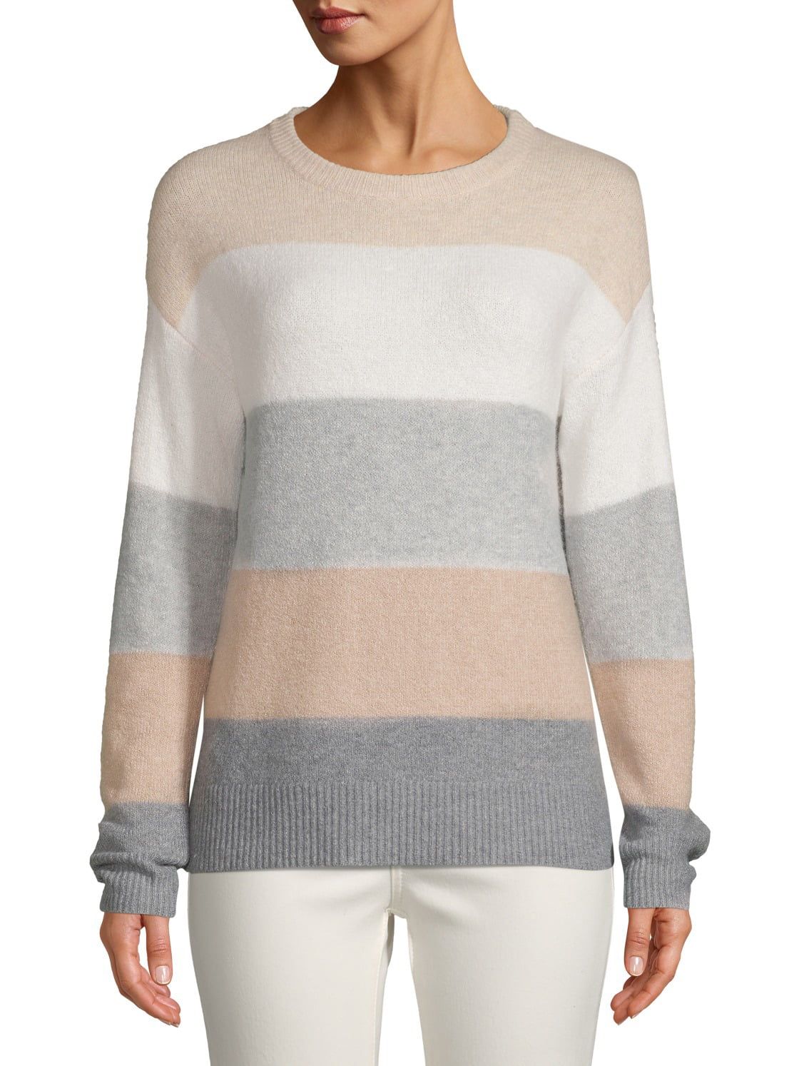 Time and Tru Supersoft Pullover Sweater Women's | Walmart (US)