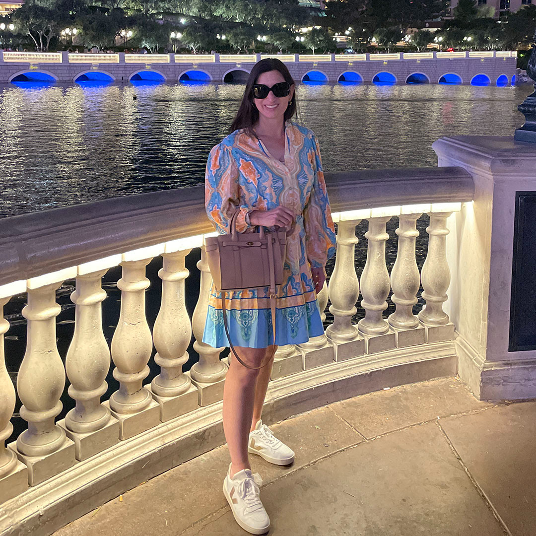 Sometimes we need to wear sneakers with a dress when walking is required. I plan to pair this dress with woven leather heels, sandals and also western style boots. Love this spring dress which is perfect as a summer dress too.  

 #LTKootd #LTKOver40 #LTKTravel
