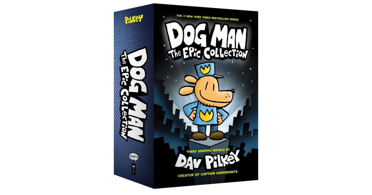 Dog Man: The Epic Collection (Dog Man Series #1-3 Boxed Set) By Dav Pilkey | Macy's