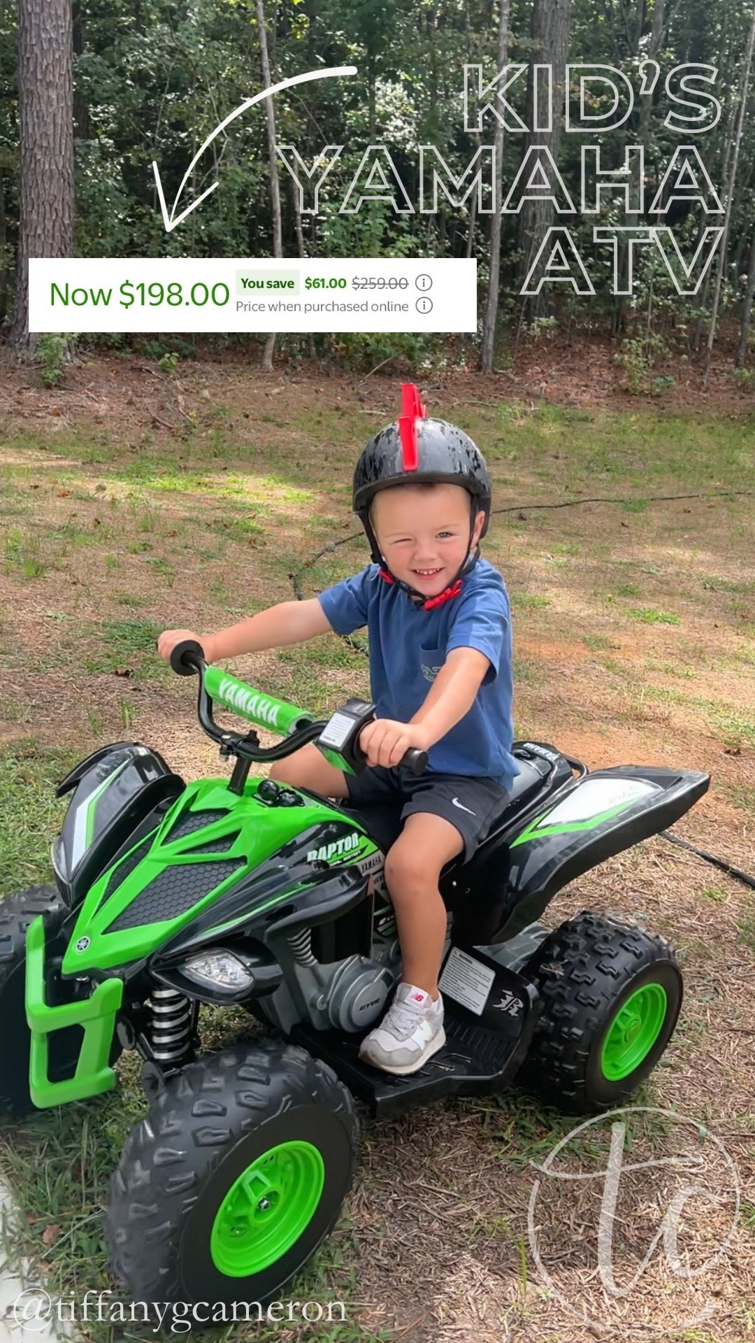 Griff LOVES his new ATV! It’s currently on Rollback and would make a great gift for a 4-5 yr old! 🙌🏼

#LTKSaleAlert #LTKFallSale #LTKKids