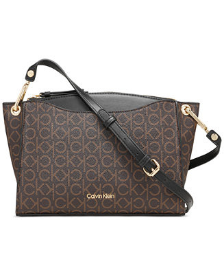 Garnet Adjustable Top Zipper Crossbody | Macy's