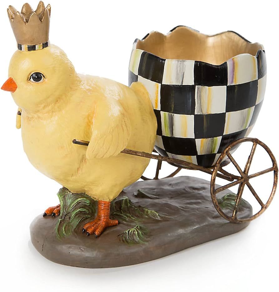 MACKENZIE-CHILDS ‘Which Came First?’ Baby Chick Figurine, Cute Egg and Chick Decor, Spring an... | Amazon (US)