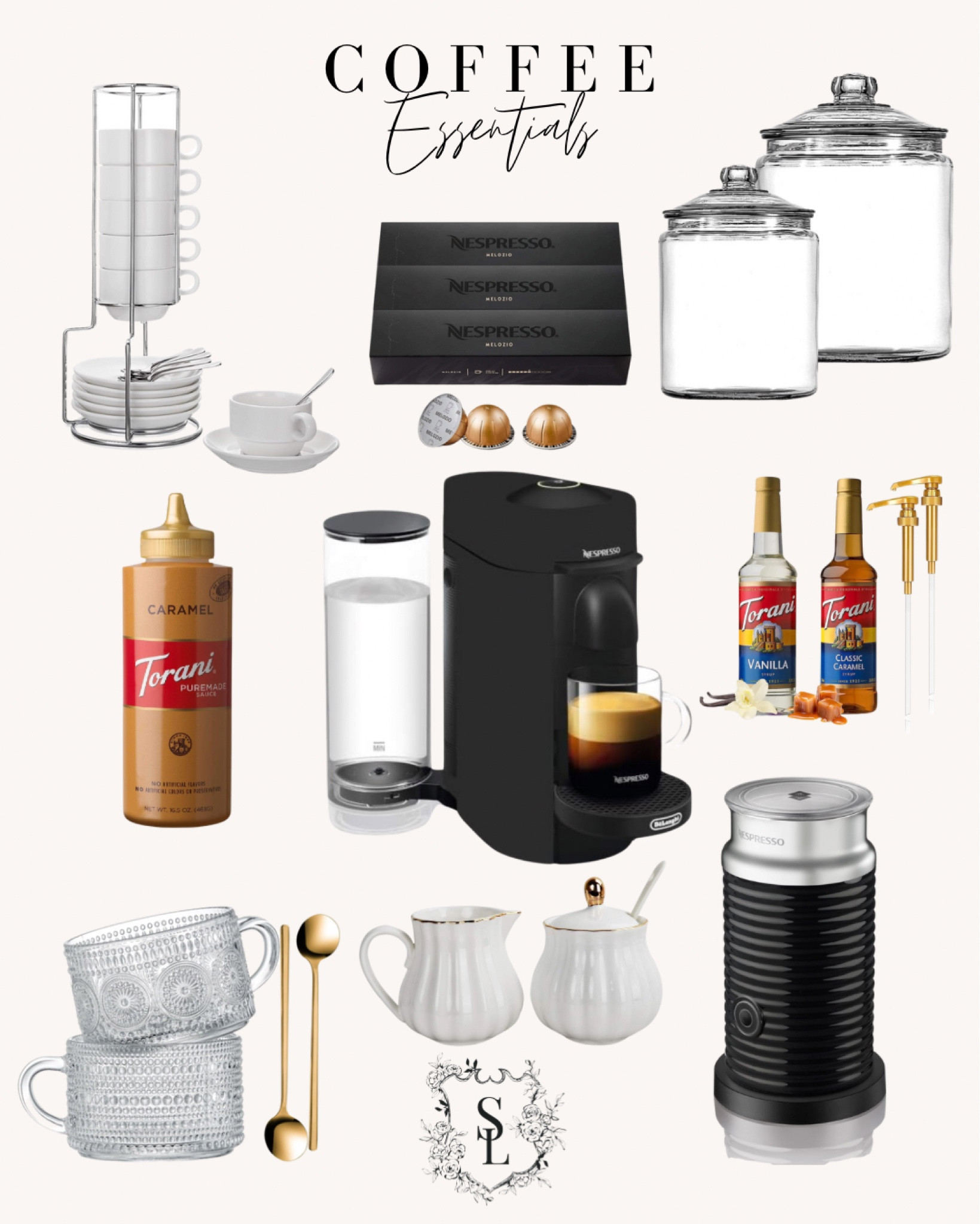 Coffee essentials!


espresso machine | coffee maker | milk frother | sugar container | kitchen canisters | coffee mugs | amazon finds | amazon kitchen | morning routine | morning essentials | demitasse cups | coffee essentials | aerocinno | nespresso pods | kitchen finds | hosting essentials

#LTKhome