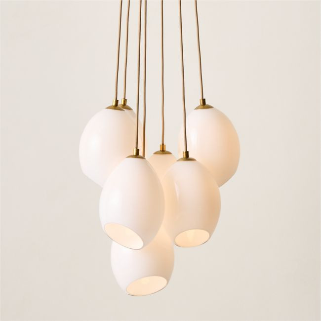 Kalliope Glass Cluster Pendant Light 19.7 | CB2