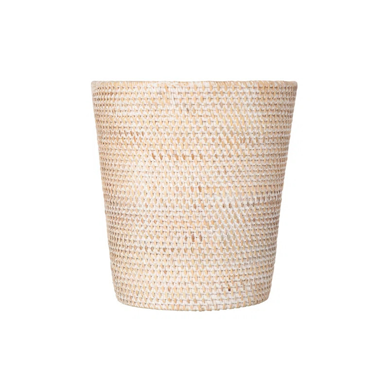Goodfield Wicker Open Waste Basket ( 3 Gallons ) | Wayfair North America