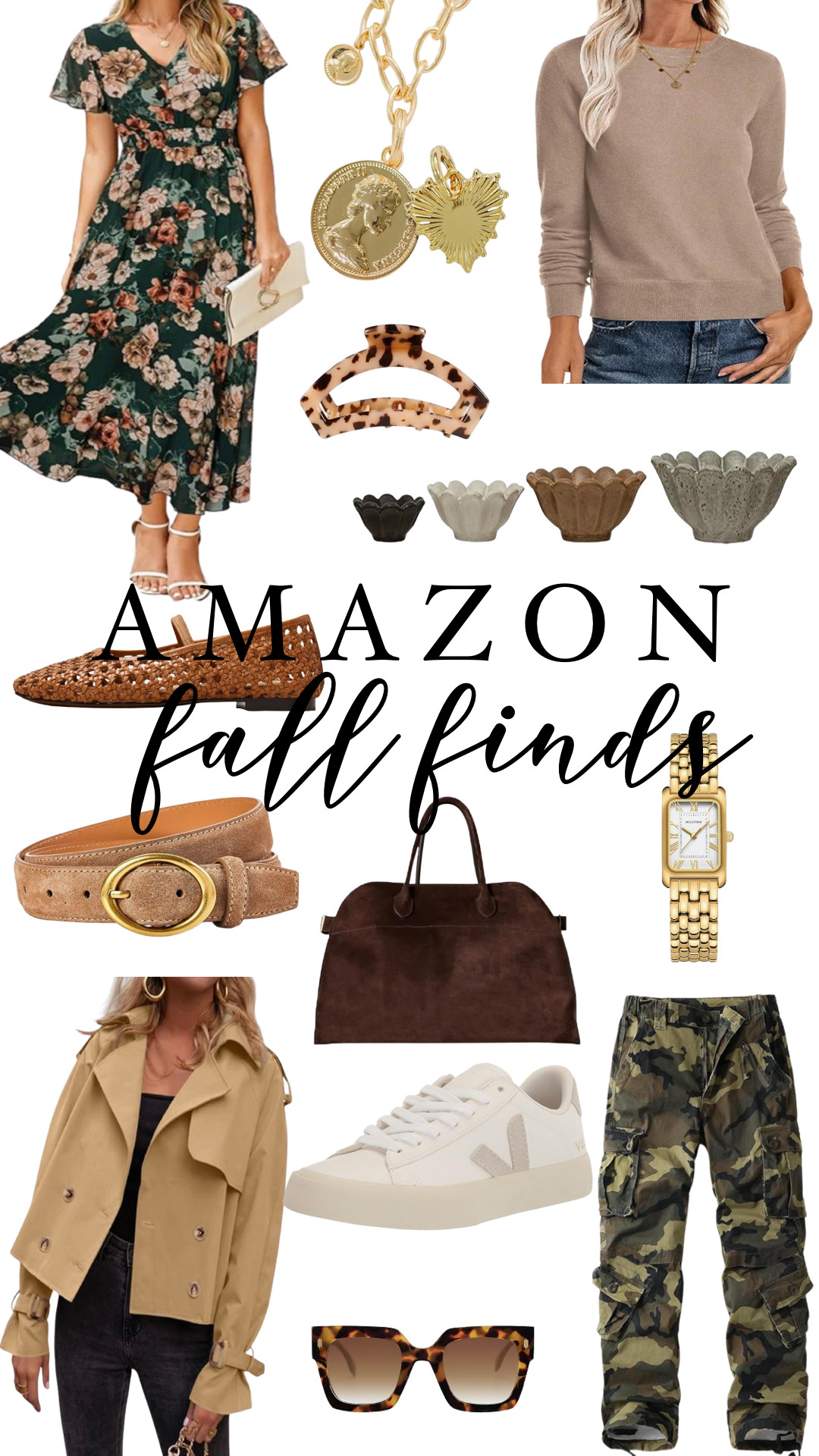 Mixing in long sleeves, cozy colors and pretty textures as the temps start to drop.

Dres | Coat | Jacket | Sweater | Sneakers | Sweats | Belt | Necklace | Fall Style | Amazon Fashion | Amazon Fall Finds | denim | Jeans | Sweater Set | Socks | Long Sleeves | Cargo Pants | Camo | Watch | Suede | Handbag | Flats

 

 #LTKSaleAlert #LTKFindsUnder50 #LTKFindsUnder100