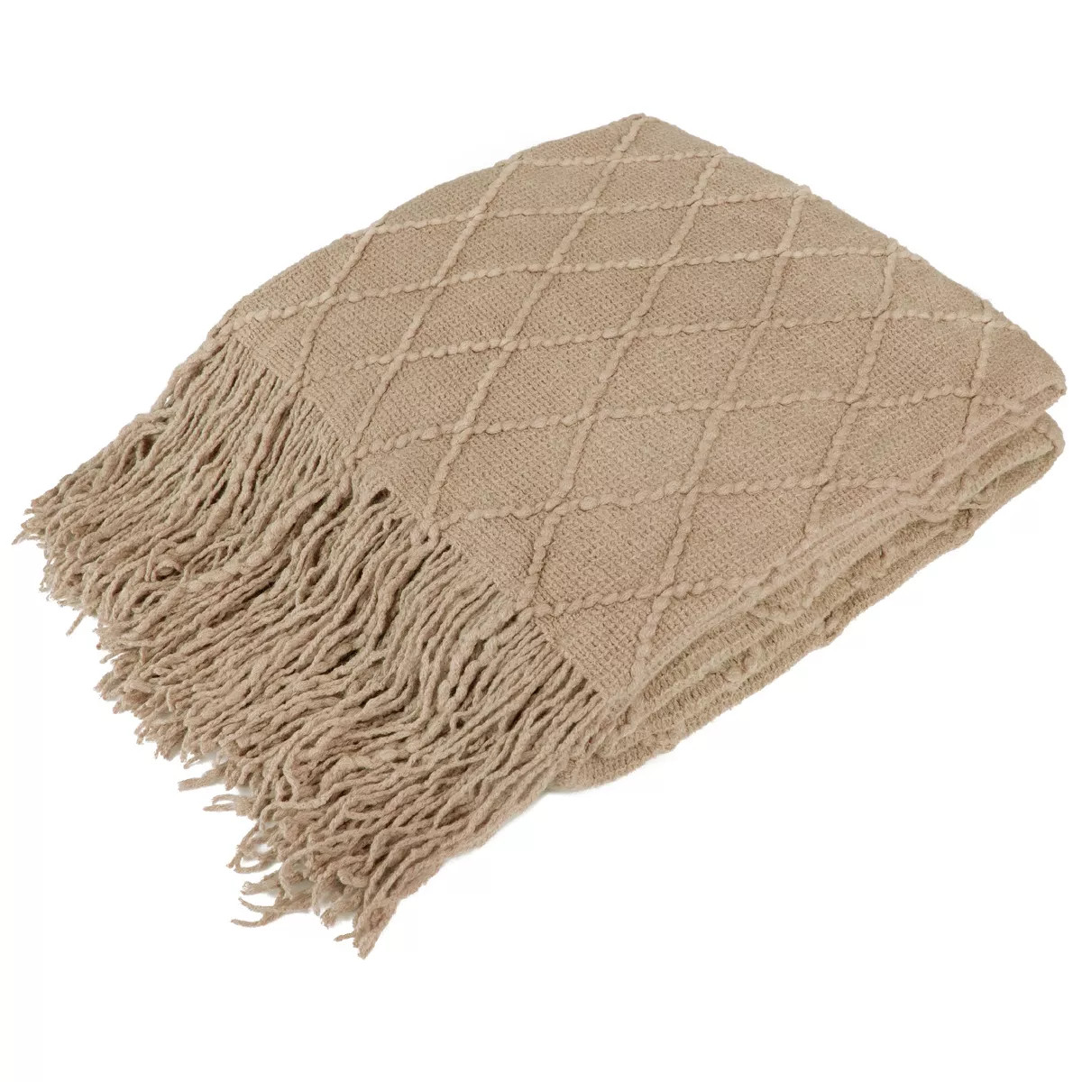 PAVILIA Knit Textured Soft Throw Blanket for Sofa, Living Room Decor, and Bed | Target