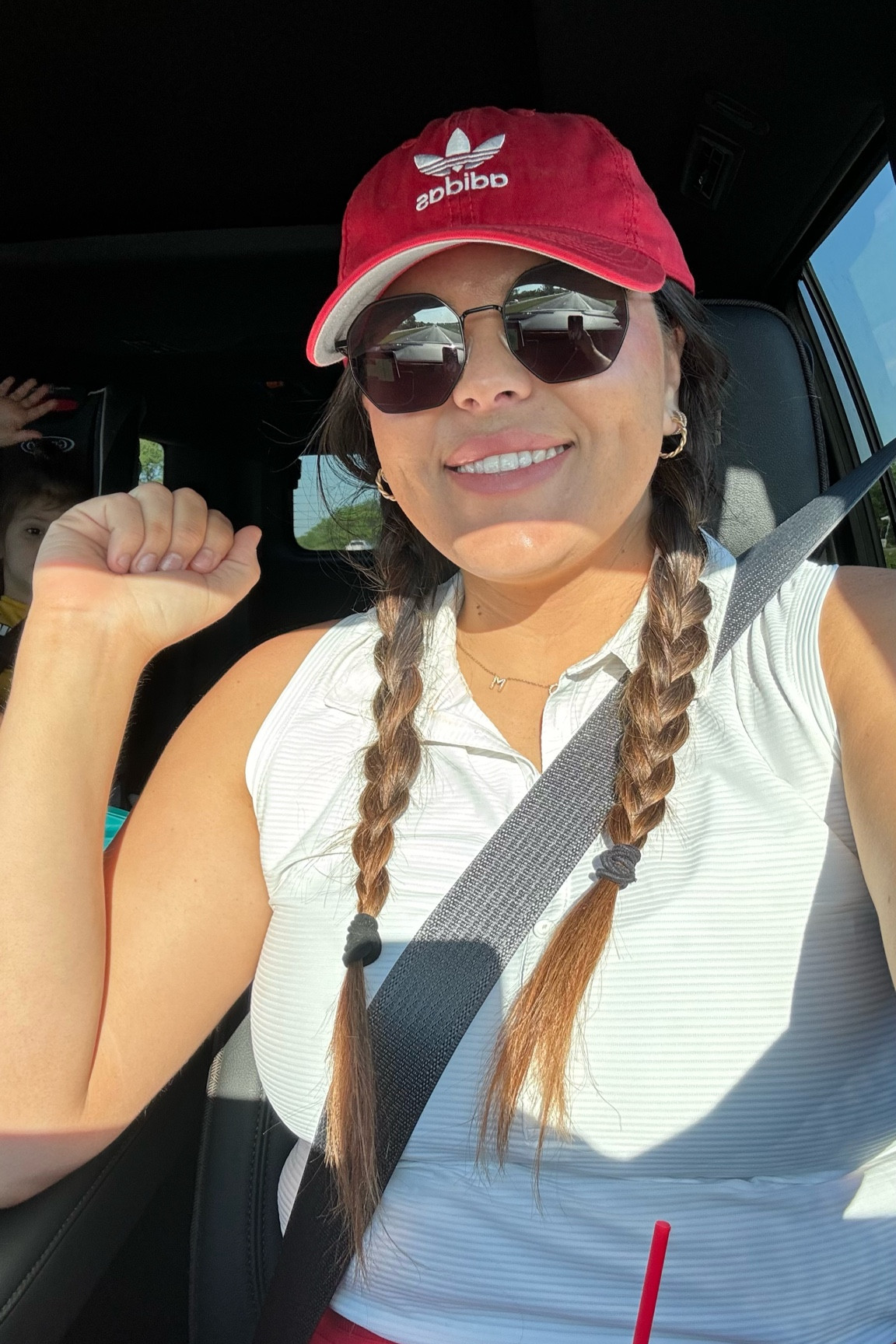 My golf outfit for the day! I LOVE the space golf skorts - I’ve tried so many brands that stunk. 

Golf, tennis, skort, mom outfits summer outfit 



#LTKMidsize #LTKFindsUnder50 #LTKActive