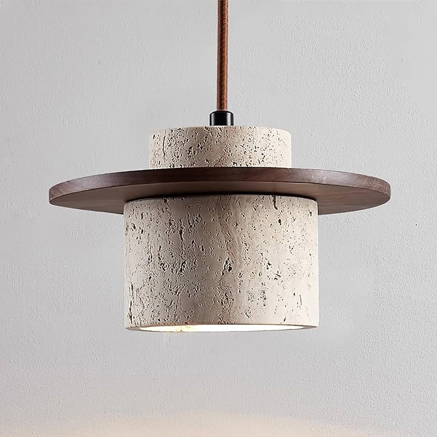 Pendant Light, Concrete Pendant for Dining Room & Kitchen Island, Modern Nordic Ceiling Hanging L... | Amazon (UK)