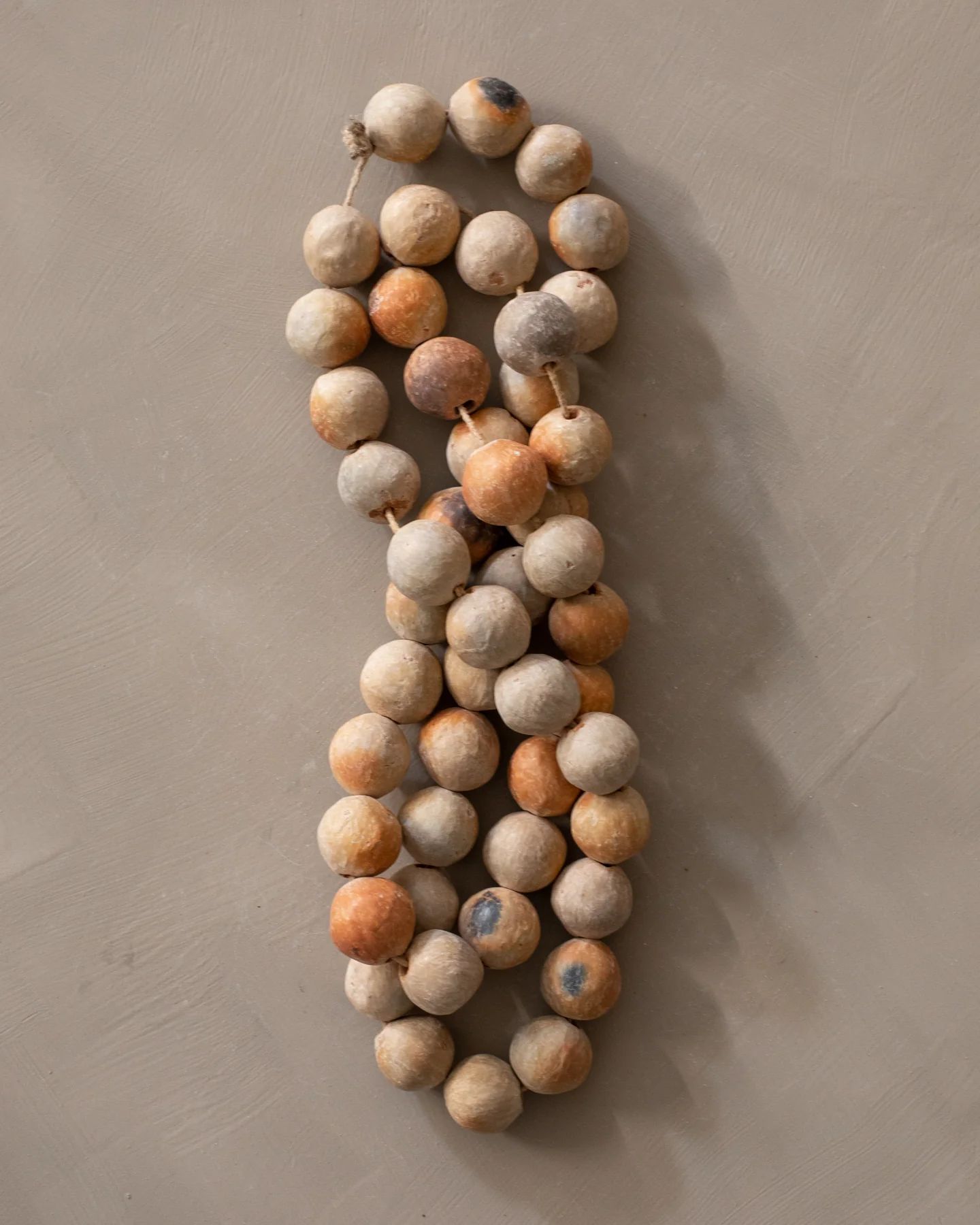 Tunisian Clay Beads | The Vintage Rug Shop