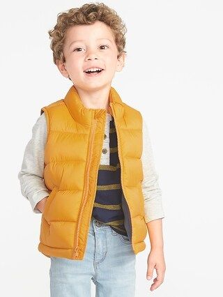 Frost-Free Puffer Vest for Toddler Boys | Old Navy US