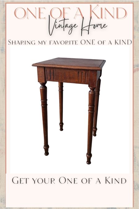 Vintage one of a kind- table 

#LTKhome #LTKstyletip #LTKSeasonal