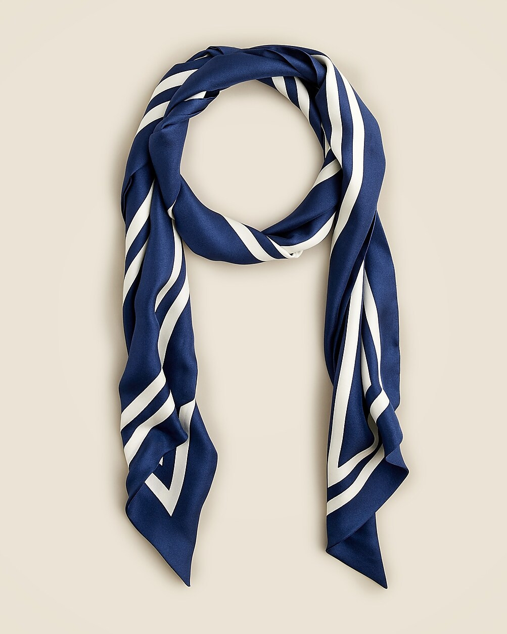 Printed silk scarf | J. Crew US