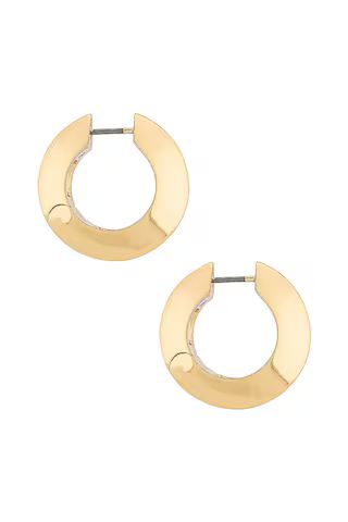 Wide Hinged Hoops Earrings
                    
                    Jenny Bird | Revolve Clothing (Global)