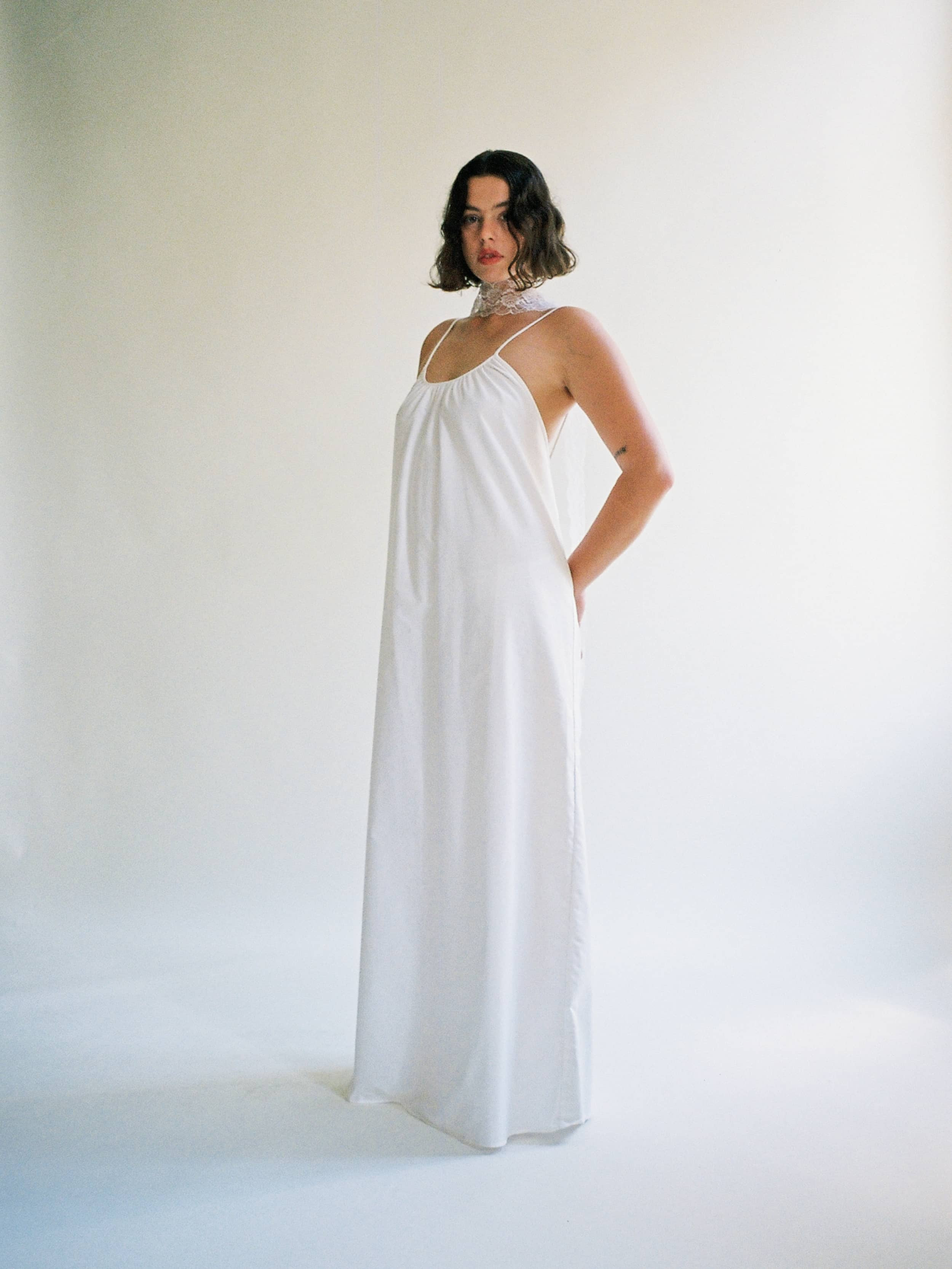 Breezy Dress White | Djerf Avenue