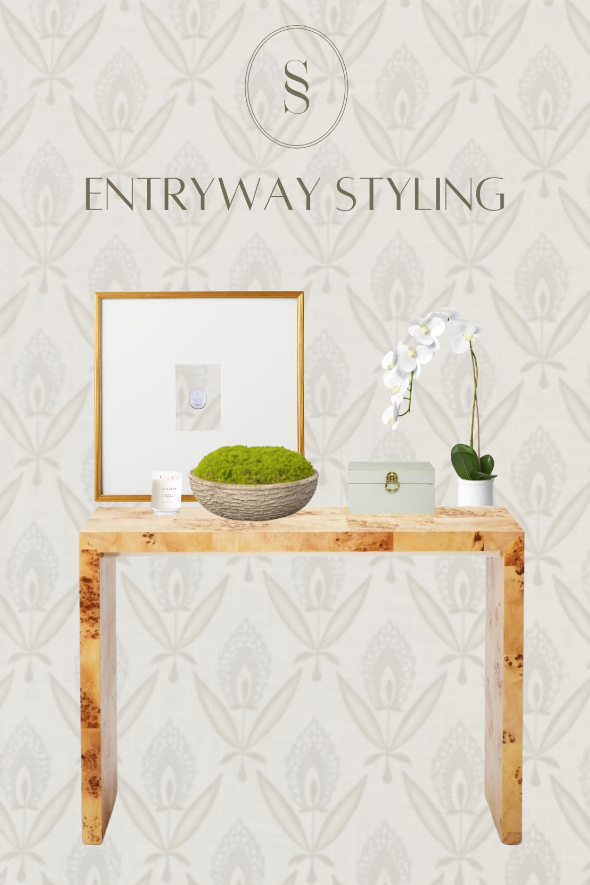 Entryway styling! Burlwood console table 

#LTKFind #LTKU #LTKstyletip