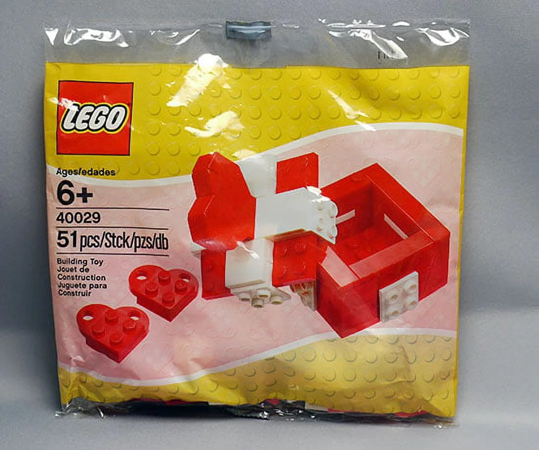 LEGO Creator Mini Figure Set 40029 Valentines Day Box Bagged | Walmart (US)