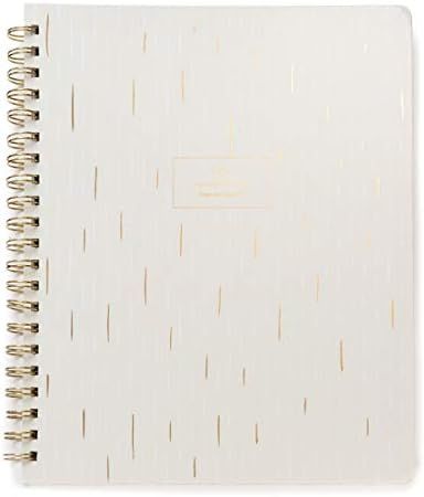 russell+hazel 2021 Weekly White and Gold Spiral Planner in “Birr”, 15 Month Calendar, 8.5” x 11” | Amazon (US)