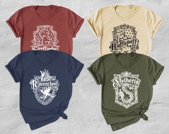 Wizard House Shirts Universal Studios Shirts for Families | Etsy | Etsy (US)
