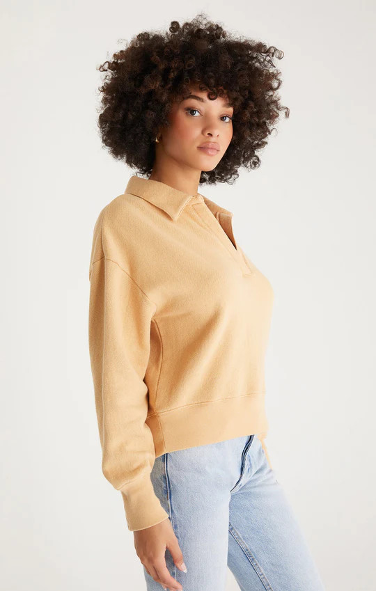 Maeve Collar Henley Top | Z Supply