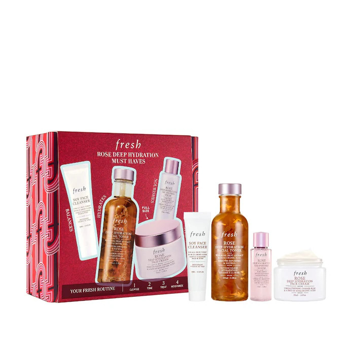 Rose Deep Hydration Must Haves Skincare Set | Sephora (US)