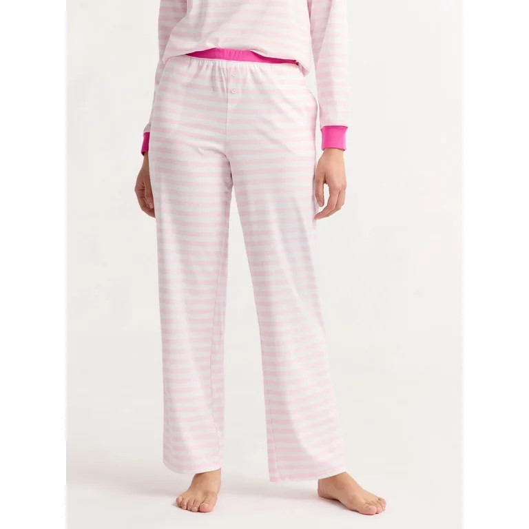 Joyspun Women's and Women’s Plus Jersey Knit Sleep Pants, Sizes S to 3X | Walmart (US)