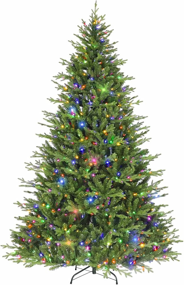 Hykolity 9 ft Prelit Christmas Tree, Artificial Christmas Tree wth 750 Color Changing LED Lights,... | Amazon (US)