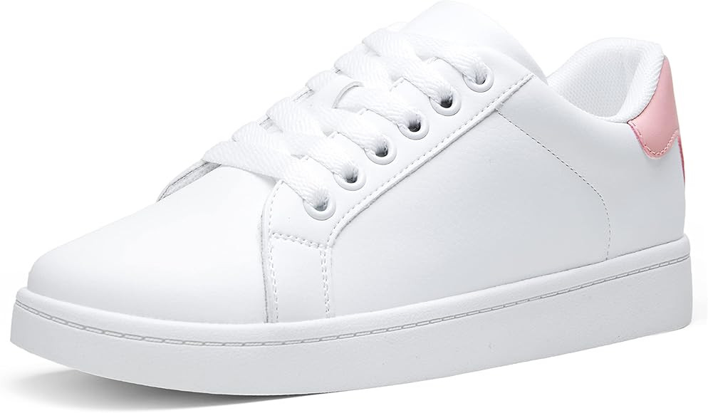 Vepose Women's 8003 Fashion Lace Up Comfortable Casual Tennis Sneakers | Amazon (US)
