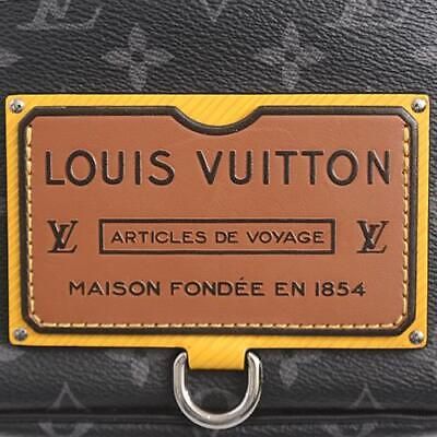 Louis Vuitton Monogram Eclipse DISCOVERY Bum Bag Body Bag Black M45220 #094 | eBay US