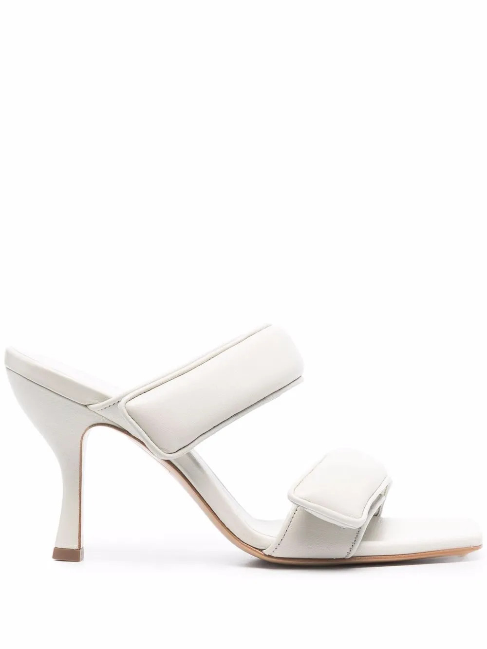GIABORGHINI double-strap Leather Mules  - Farfetch | Farfetch Global