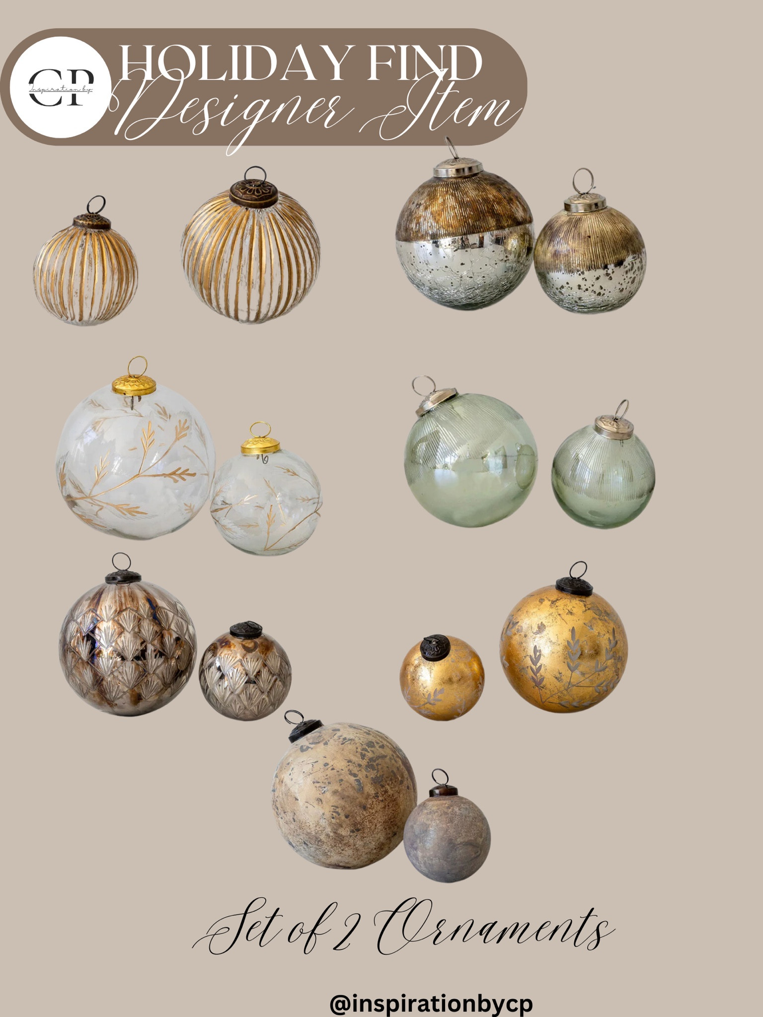 HIGH END CHRISTMAS ORNAMENTS 
Christmas ornaments, Christmas trees, holiday decor, modern Christmas, holiday finds 

#LTKstyletip #LTKsalealert #LTKHoliday