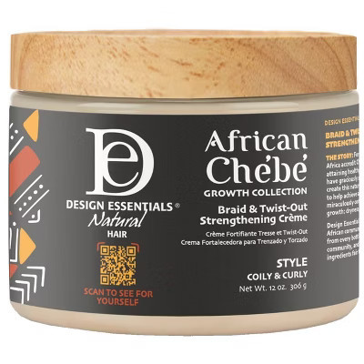 Design Essentials Chebe Braid & Twist-Out Styling Hair Pomade Creme - 12oz | Target