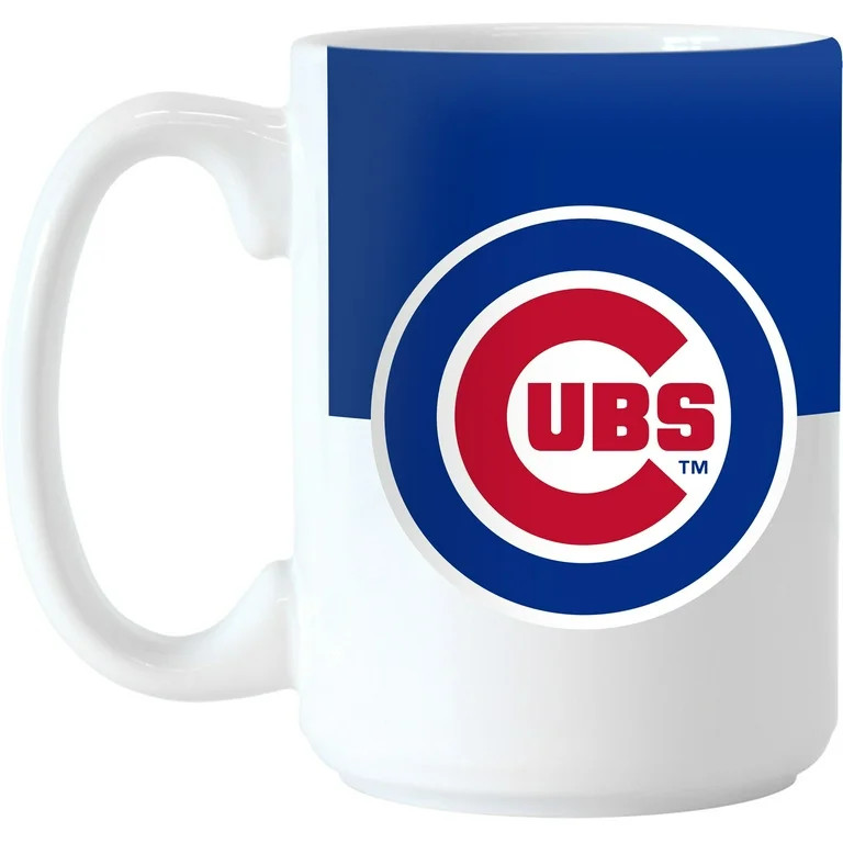 Chicago Cubs 15oz. Colorblock Mug - Walmart.com | Walmart (US)