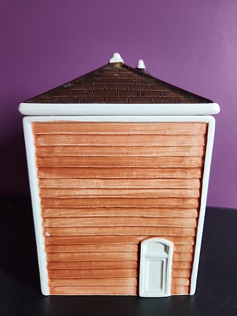 Vintage | OTAGIRI Victorian House Cookie Jar Canister | Rare Decor Ceramic Cute  | eBay | eBay US