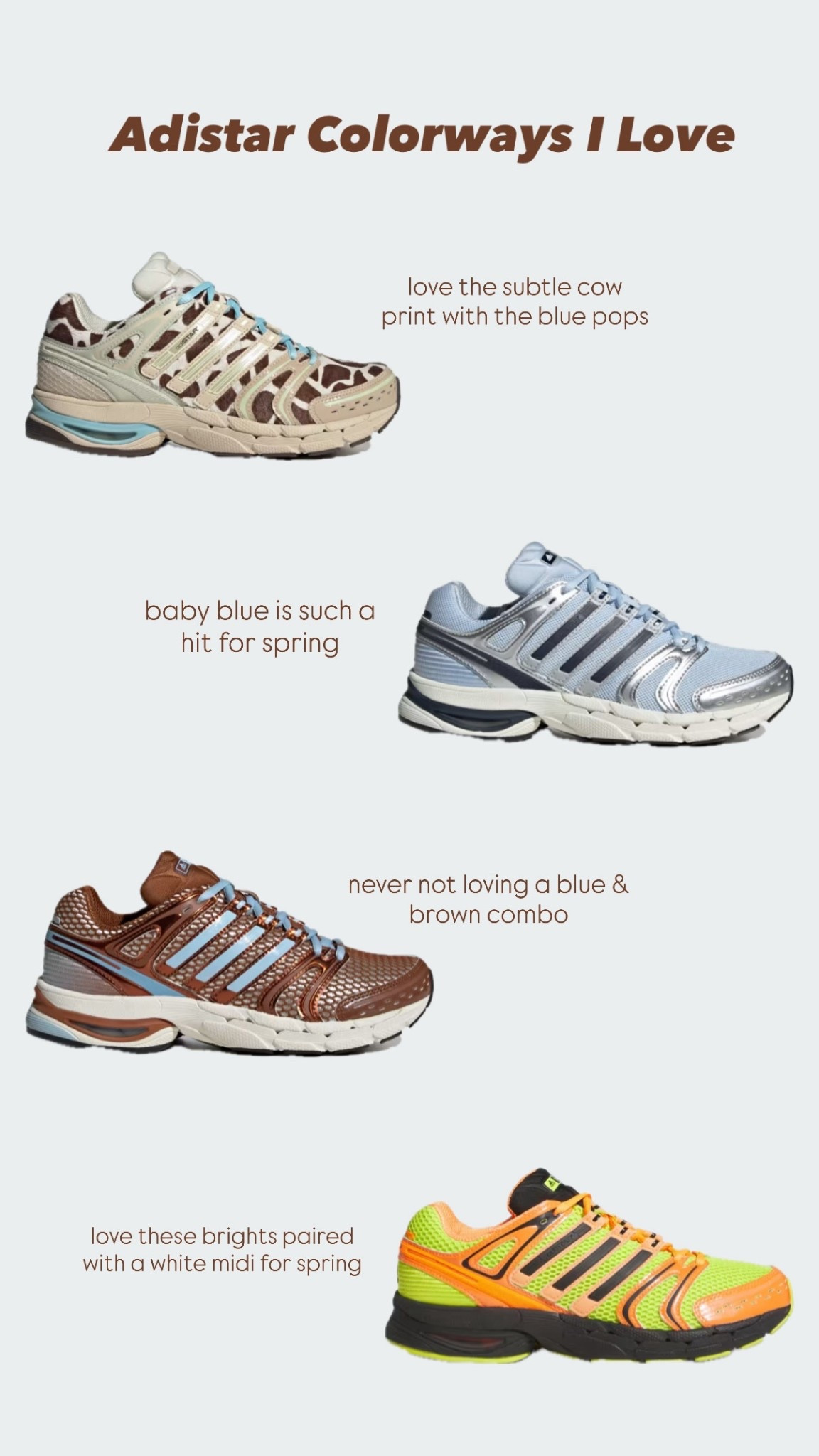 All day comfort. All day style. Whether you’re headed to the gym or lunch with the girls, here are my favorite @adidas Adistars to pair with all your spring looks!
#createdwithadidas #adidaspartner 

#LTKActive #LTKootd