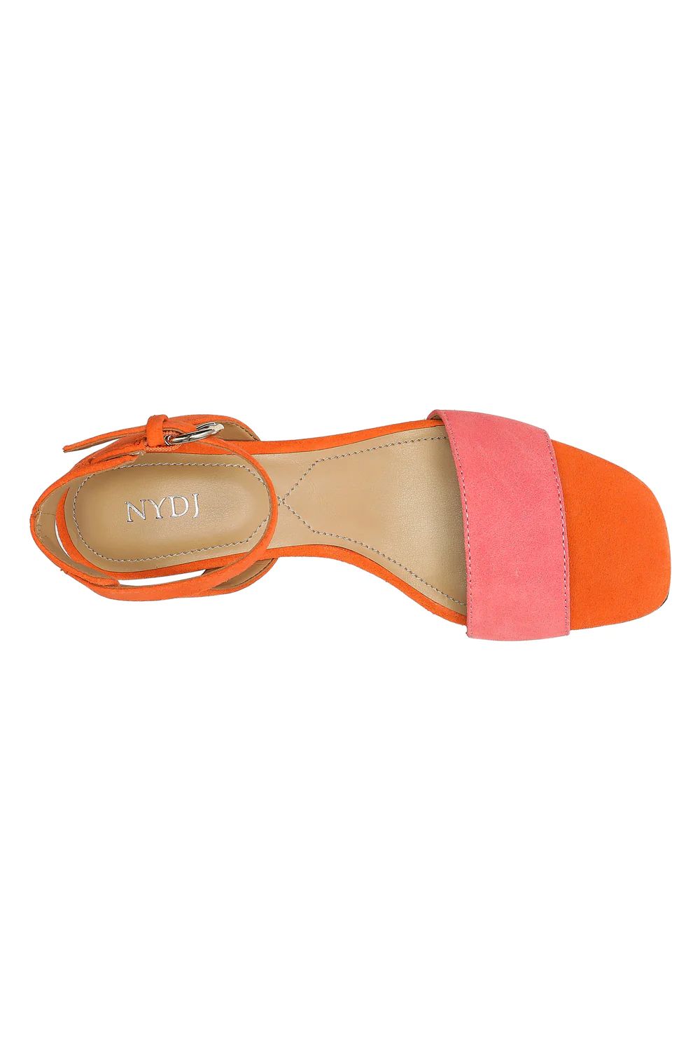 Georgia Block Heel Sandals - Watermelon | NYDJ