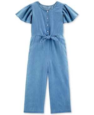 Carter's Little & Big Kids Denim Jumpsuit | Macys (US)