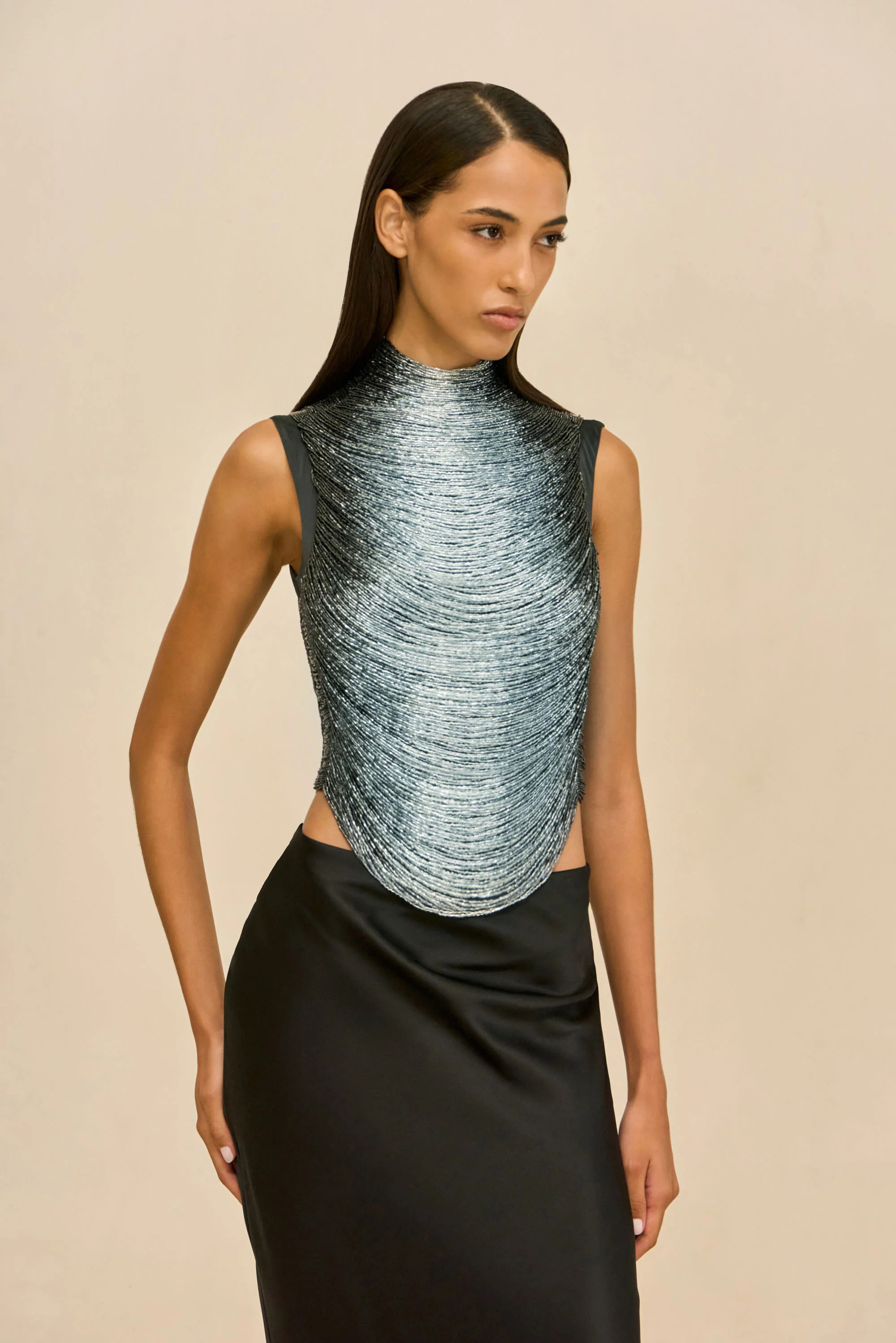 TARAJI TOP - GRAPHITE MULTI | Cult Gaia - US