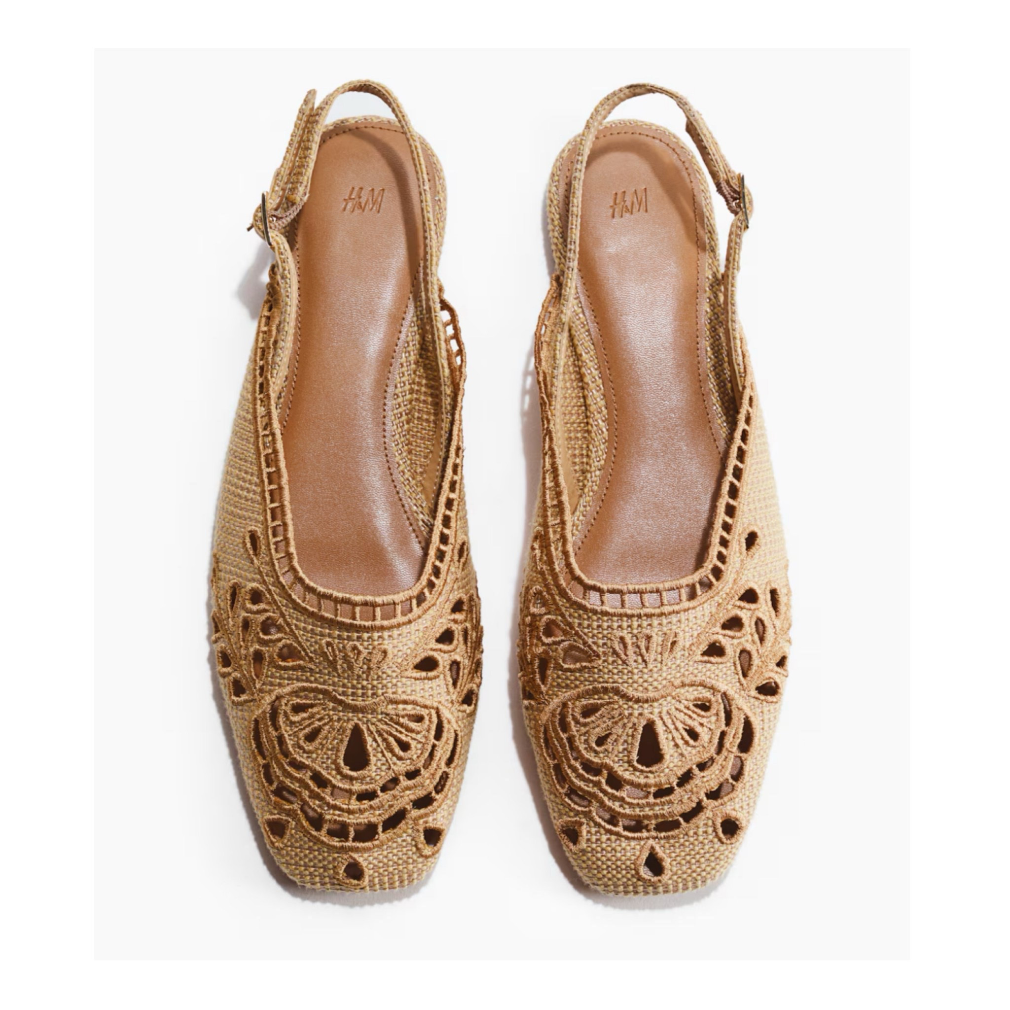 These eyelet embroidered slingbacks are so cute! 

#LTKootd #LTKdayinmylife