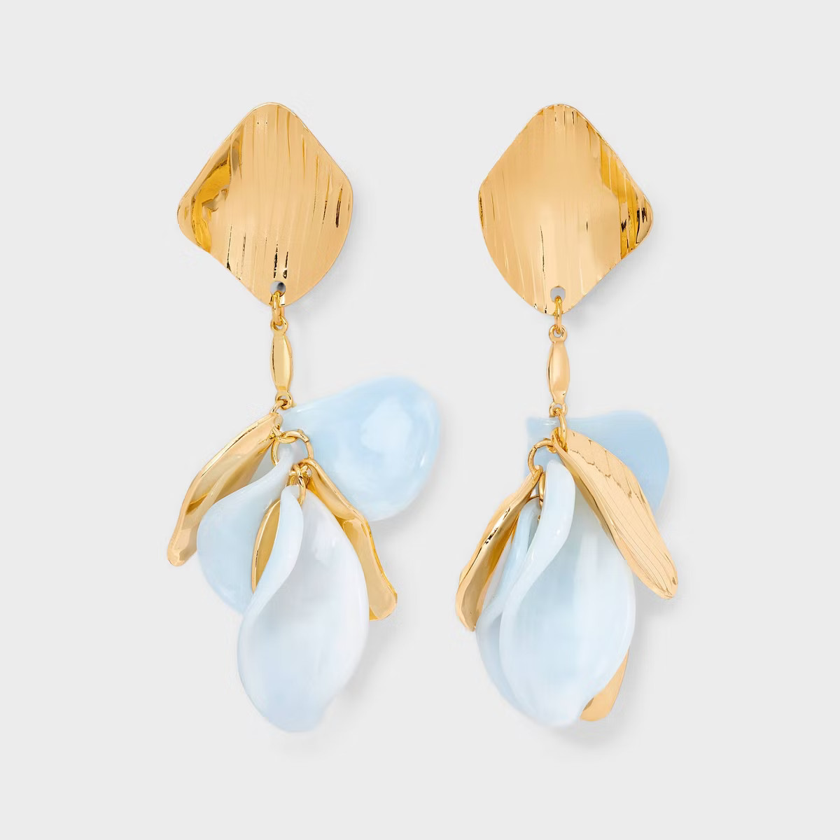Linear Petal Earrings - A New Day™ | Target